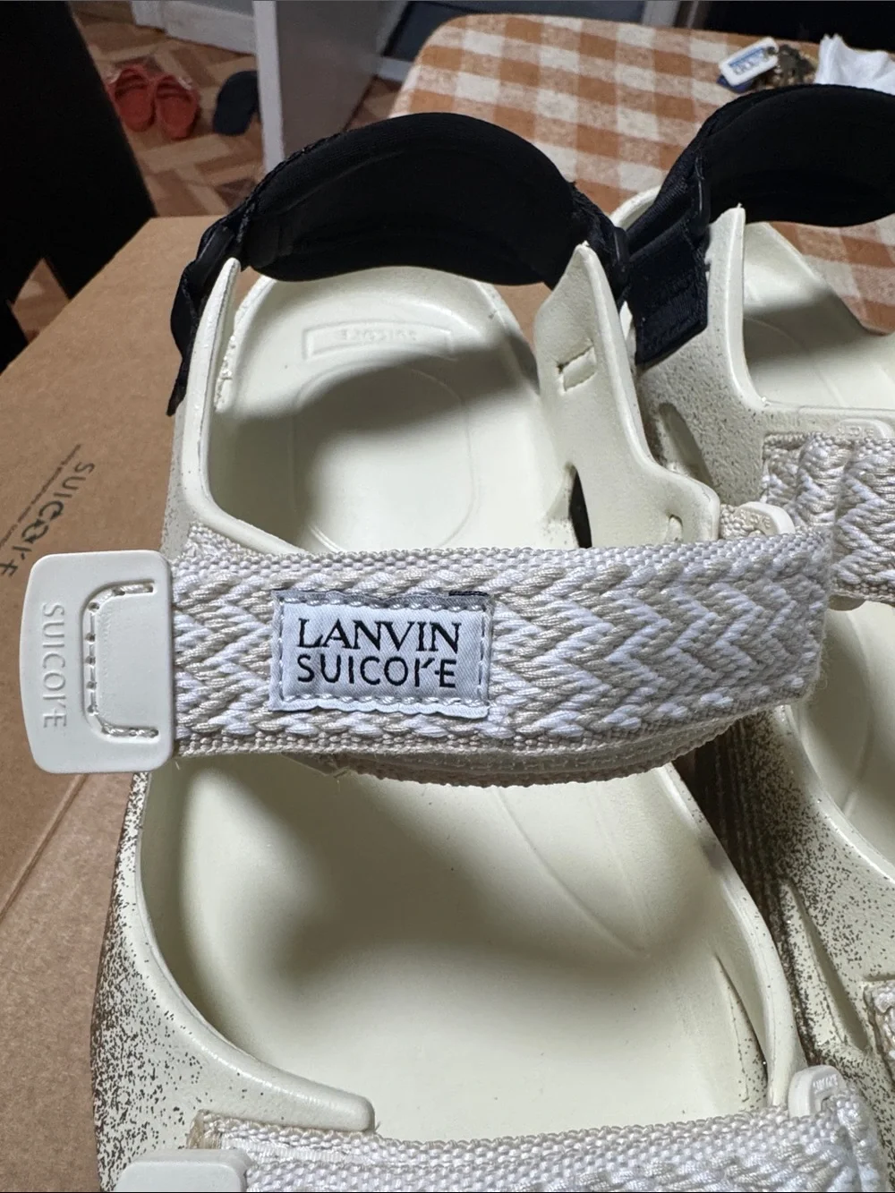Lanvin/suicoke comfortable cream